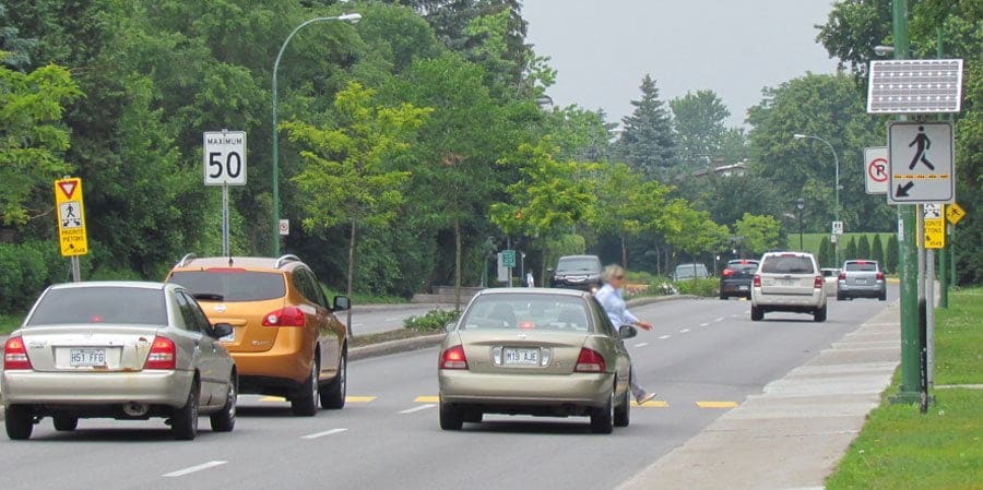 Crosswalk on Fleet